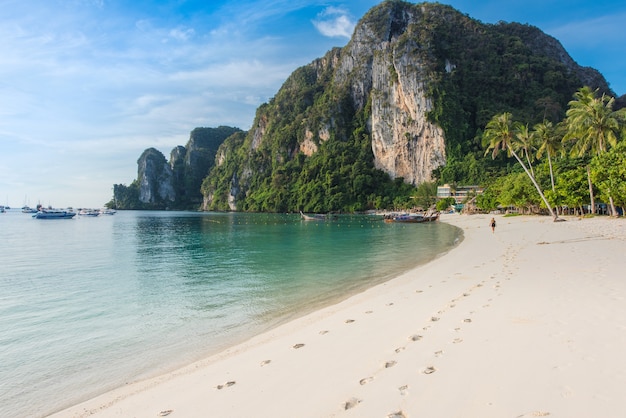 Foto koh phi phi schöne insel krabi thailand