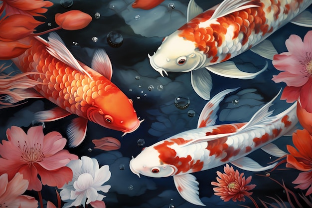 Koi Oriental Bilder Kostenloser Download auf Freepik