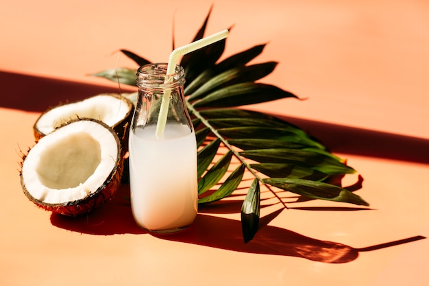 Kokosmilch und kokos