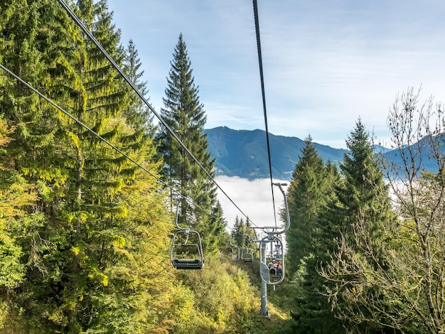 Kolbensessellift in Oberammergau