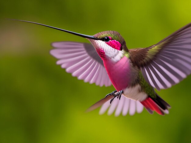 Kolibri fliegen ai erzeugt