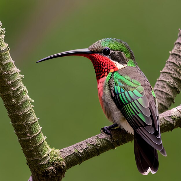 Kolibri mit breitem Schnabel