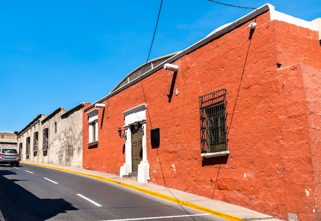 Kolonialhäuser in Arequipa peru