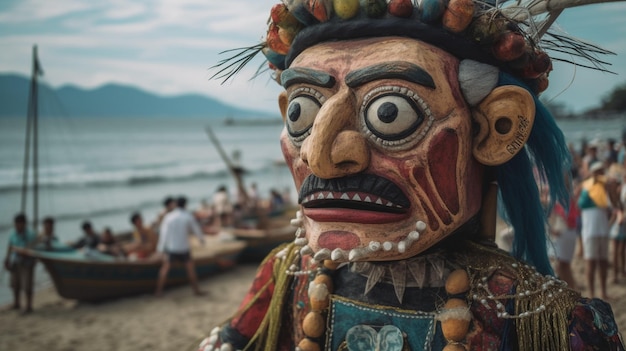 Kolumbianische Festlichkeiten durch die Augen der Fantasie Fesselnde magische und lebendige Fotografien