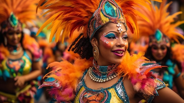 Kolumbianische Festlichkeiten durch die Augen der Fantasie Fesselnde magische und lebendige Fotografien