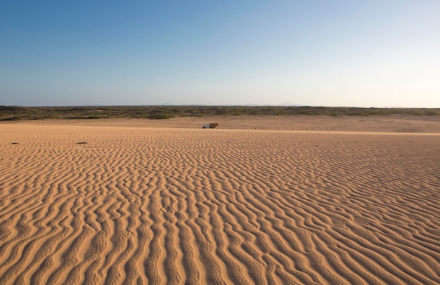 Kolumbianische Küste in La Guajira