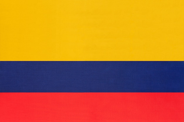 Kolumbien Nationalflagge Stoff