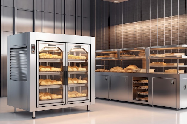 Kommerzielle professionelle Bäckerei-Küchen-KI generiert