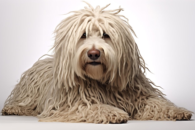 Komondor Hund echtes Bild HD-Foto