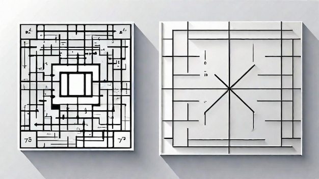 Foto komplexe mathematische formel