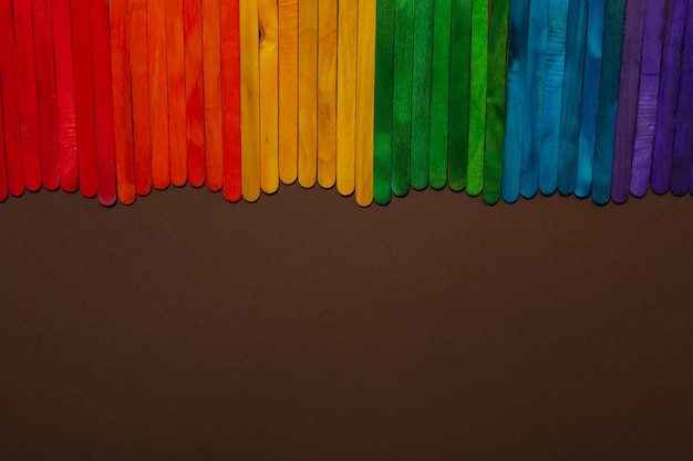 Komposition für Pride und LGBTQ-Community-Raum für Text