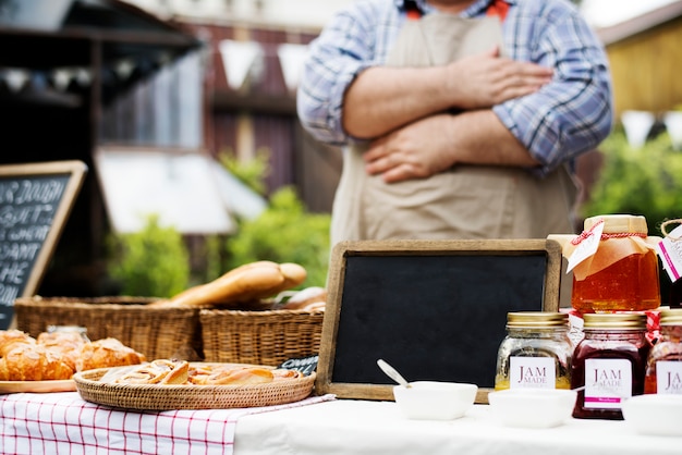 Konditorei Bäckerei Gourmet frisch aus dem Ofenprodukt