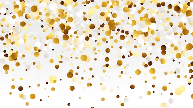 Foto konfetti-gold-pailletten-bokeh-abstrakter hintergrund mit spritzern goldener farbe