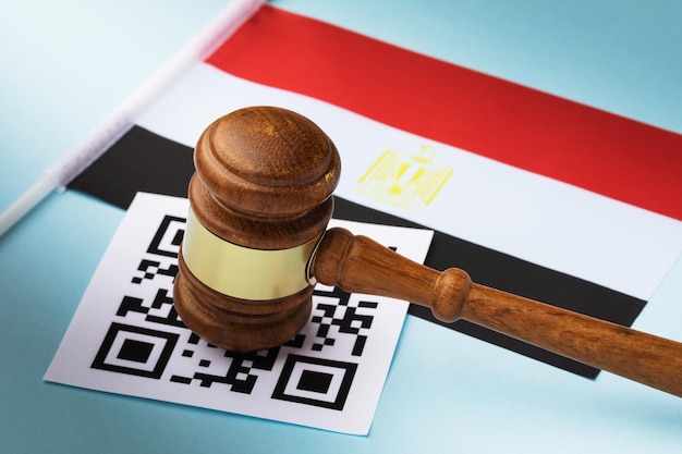 Konzept der administrativen Bestrafung für Verstöße gegen das Regime mit QR-Codes in Ägypten