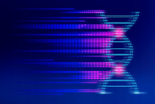 Foto konzept der dna-repräsentation