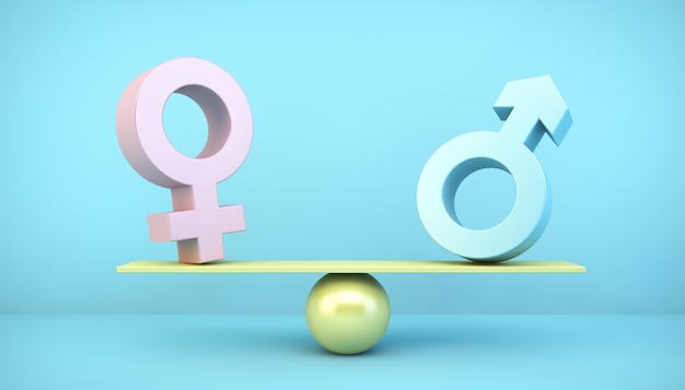 Konzept der Gleichstellung der Geschlechter