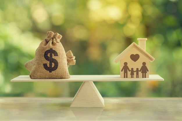 Konzept für Haushypotheken- und Familienfinanzmanagement: