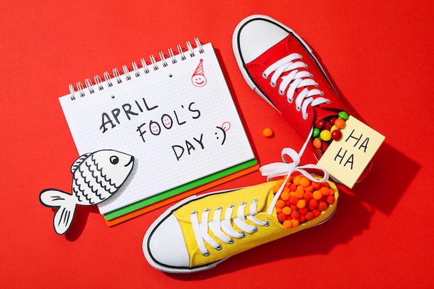 Konzept von Happy 1 April Fools Day