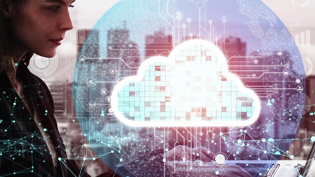 Konzeptionelle Cloud-Computing- und Datenspeichertechnologie für zukünftige Innovationen