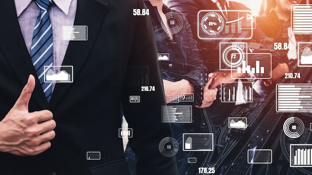 Konzeptionelles Business-Dashboard für die Analyse von Finanzdaten