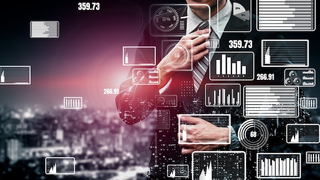 Konzeptionelles Business-Dashboard für die Analyse von Finanzdaten