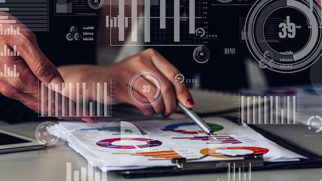 Konzeptionelles Business-Dashboard für die Analyse von Finanzdaten