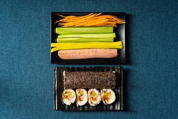 Koreanische Küche - Gimbap