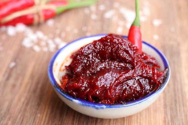 Koreanische rote Chili-Sauce - Kochujang