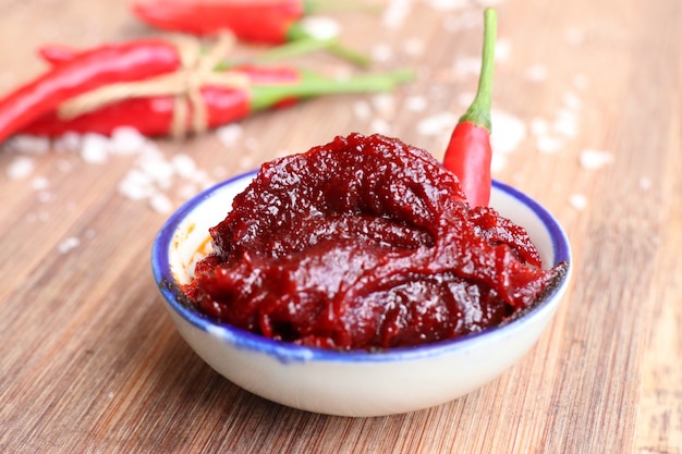 Koreanische rote Chili-Sauce - Kochujang