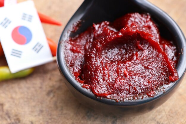 Koreanische rote Chili-Sauce