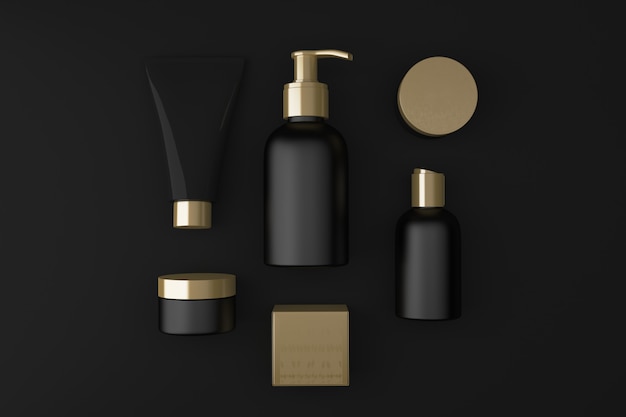 Kosmetik-Mock-up-Vorlage
