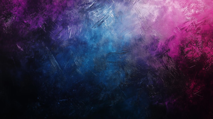 Foto kosmisch-lila und blau abstrakte textur hintergrund