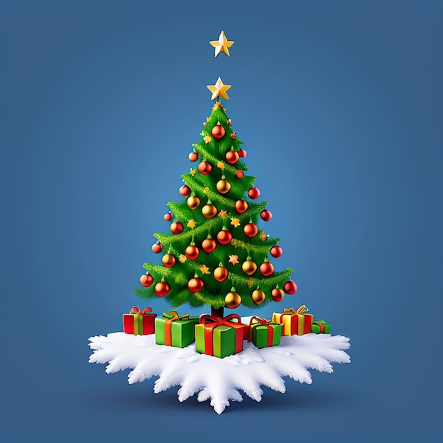 Foto kostenloser weihnachts-vektor-hintergrund mit schönen ornamenten