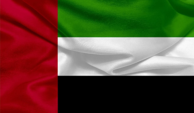 Foto kostenloses foto der flagge der vereinigten arabischen emirate