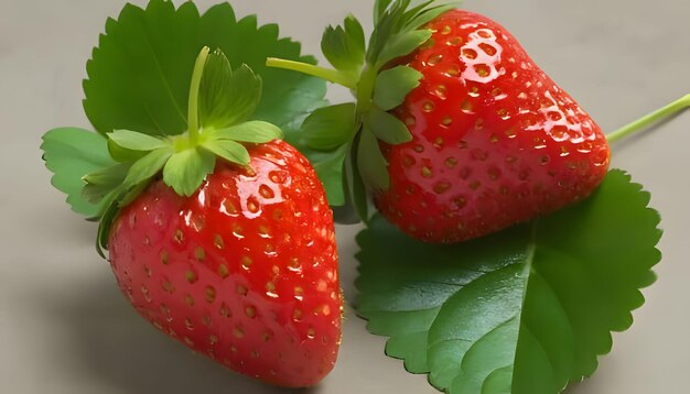 Foto kostenloses foto frische rote große reife erdbeeren nahaufnahme erntebeeren