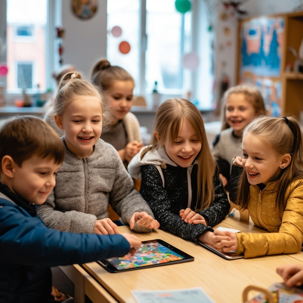 Kostenloses Foto von Grundschülern im Unterricht