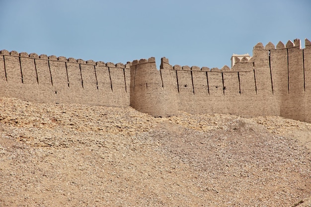 Kot diji fort fortress ahmadabad no distrito de khairpur, paquistão