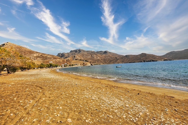 Koutalas-Strand in Serifos-Insel Griechenland