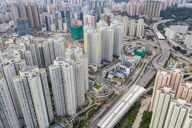 Kowloon Bay, Hong Kong 16 de março de 2019: cidade de Hong Kong