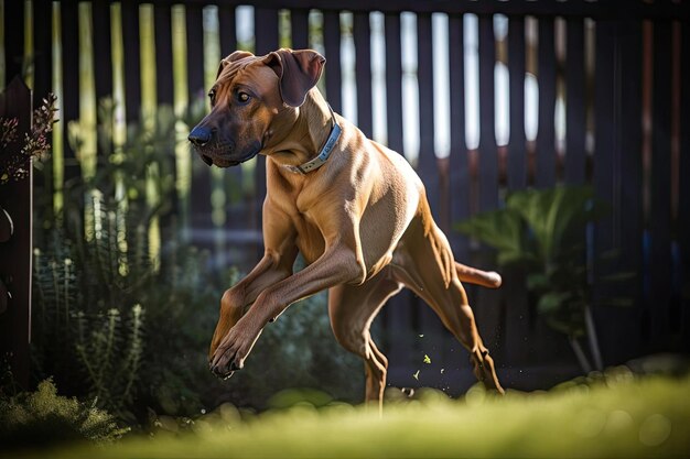 Kraftvoller Rhodesian Ridgeback