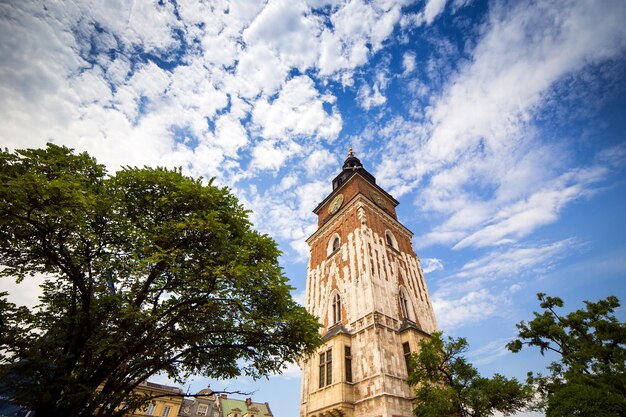 Krakau Polen Altstadt centerKrakau Marktplatzhistorisches Zentrum eine Stadt mit alter Architektur