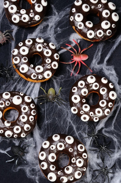 Krapfen für Halloween