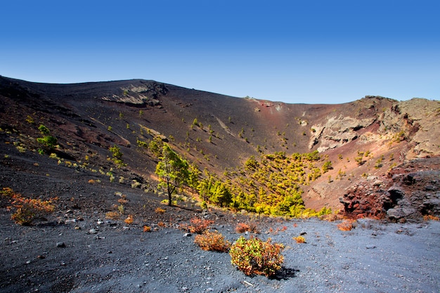 Krater La Palma San Antonio Vulkan Fuencaliente