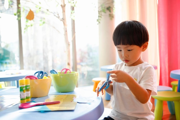 Kreative Bildung Kindergarten Kunstklasse Süße Kinder