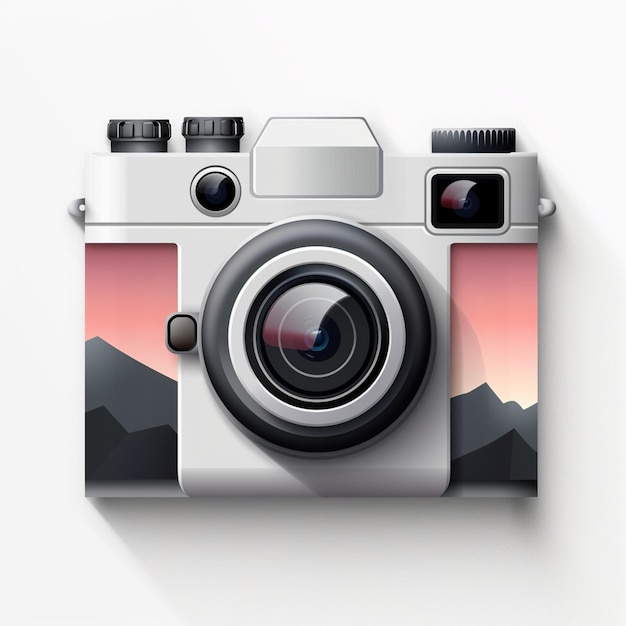 Foto kreative icon-set-titel für mobile app-designs