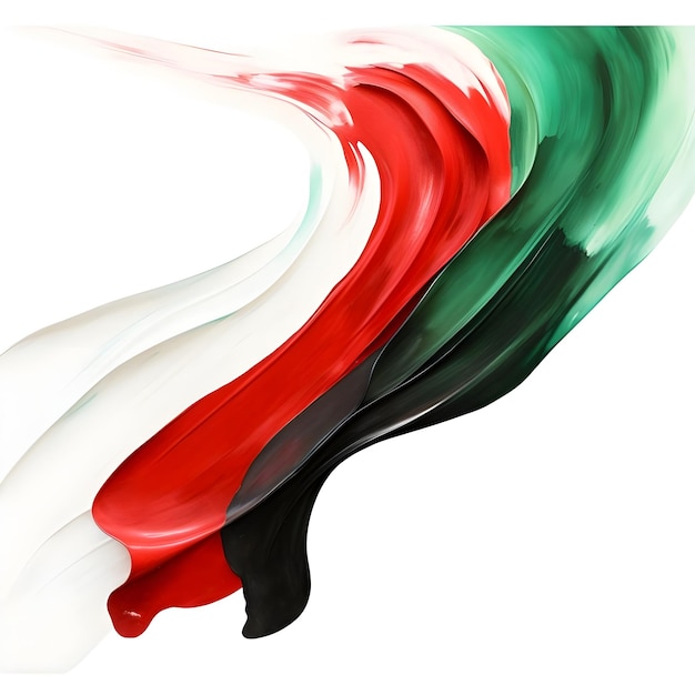 Kreative Social-Media-Post-Design-Vorlage für die Flagge der Vereinigten Arabischen Emirate