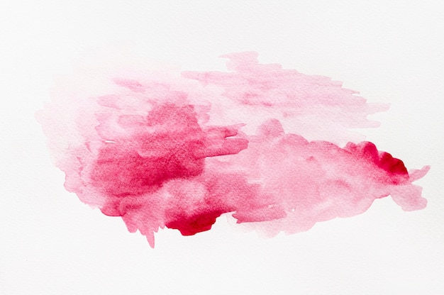 Kreativer abstrakter Aquarell lebhafter rosa Fleck