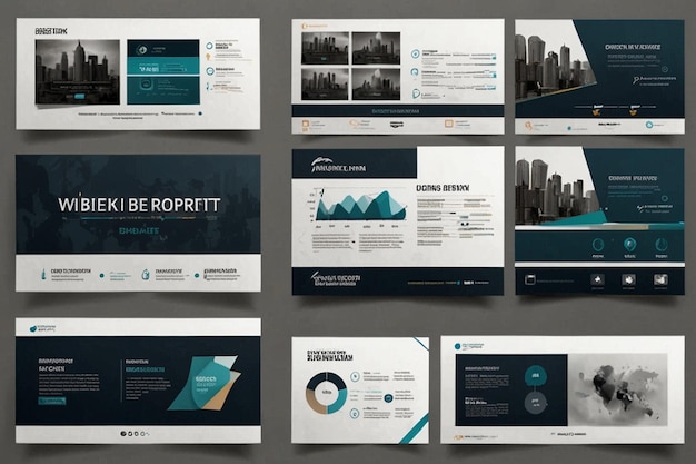 Kreatives Business-Präsentations-Slides-Vorlagen-Design Für moderne Präsentationen verwenden