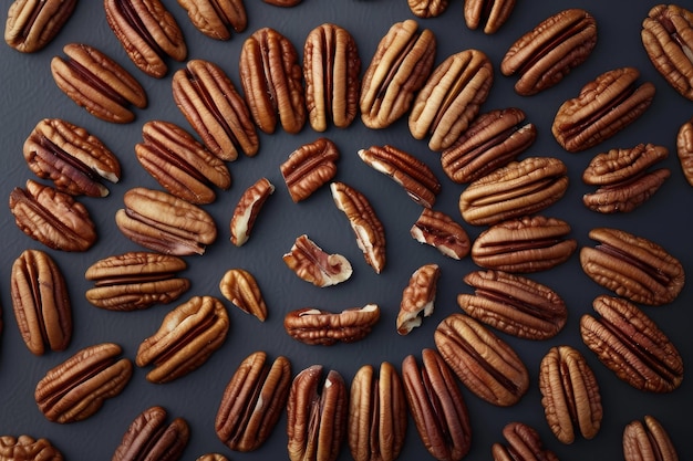 Kreisförmige Pecan-Anordnung