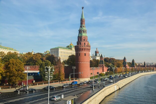 Kremlin de Moscou do aterro